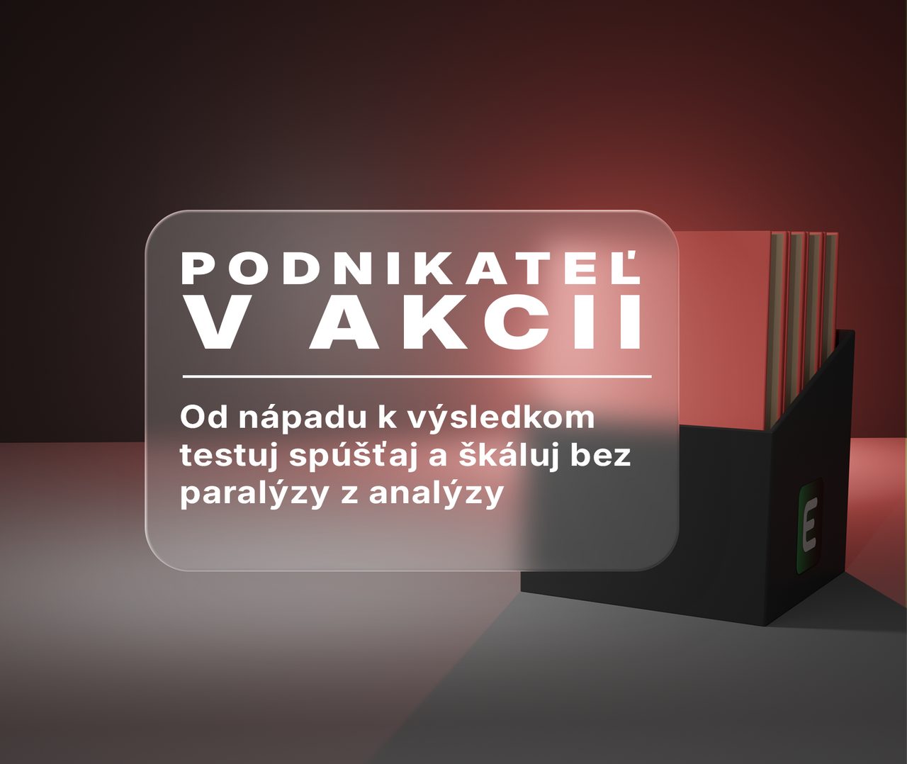 Podnikateľ v akcií