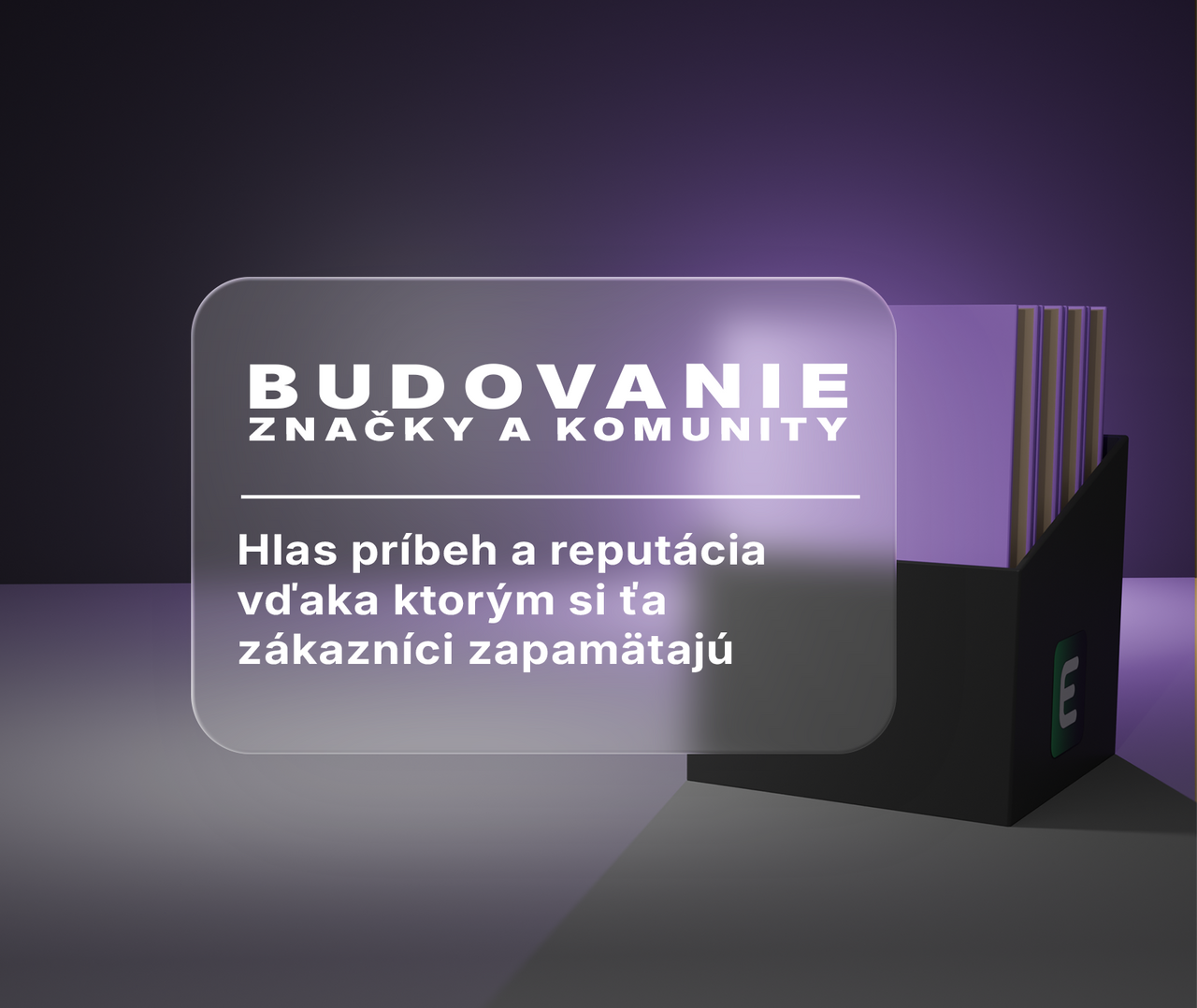 Budovanie značky a komunity