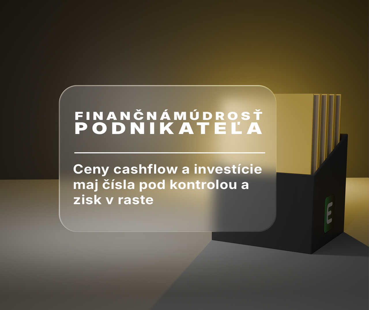 Finančná múdrosť podnikteľa