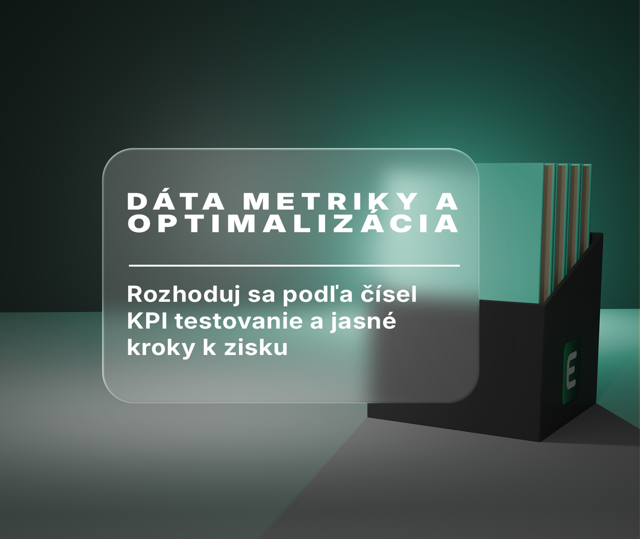 Dáta, metriky a optimalizácia